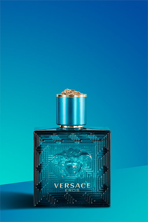 Versace Eros by product photographer Darren Woolway