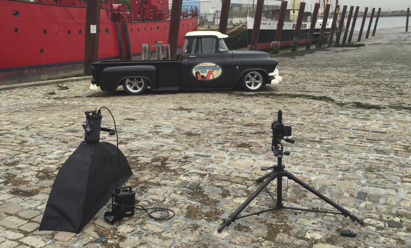 Automotive Photographer photographs American Car Hot Rod in the UK