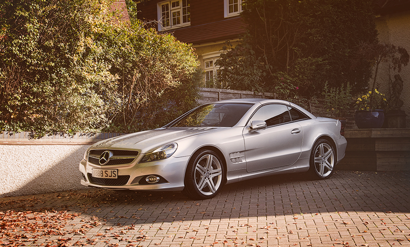 Mercedes SL550 cropped