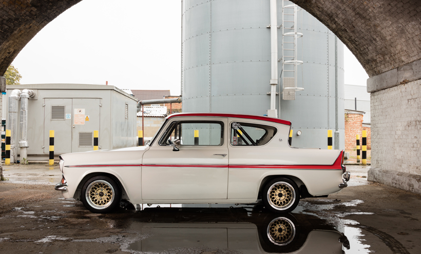 Automotive photographer Darren Woolway shoots 105E Anglia