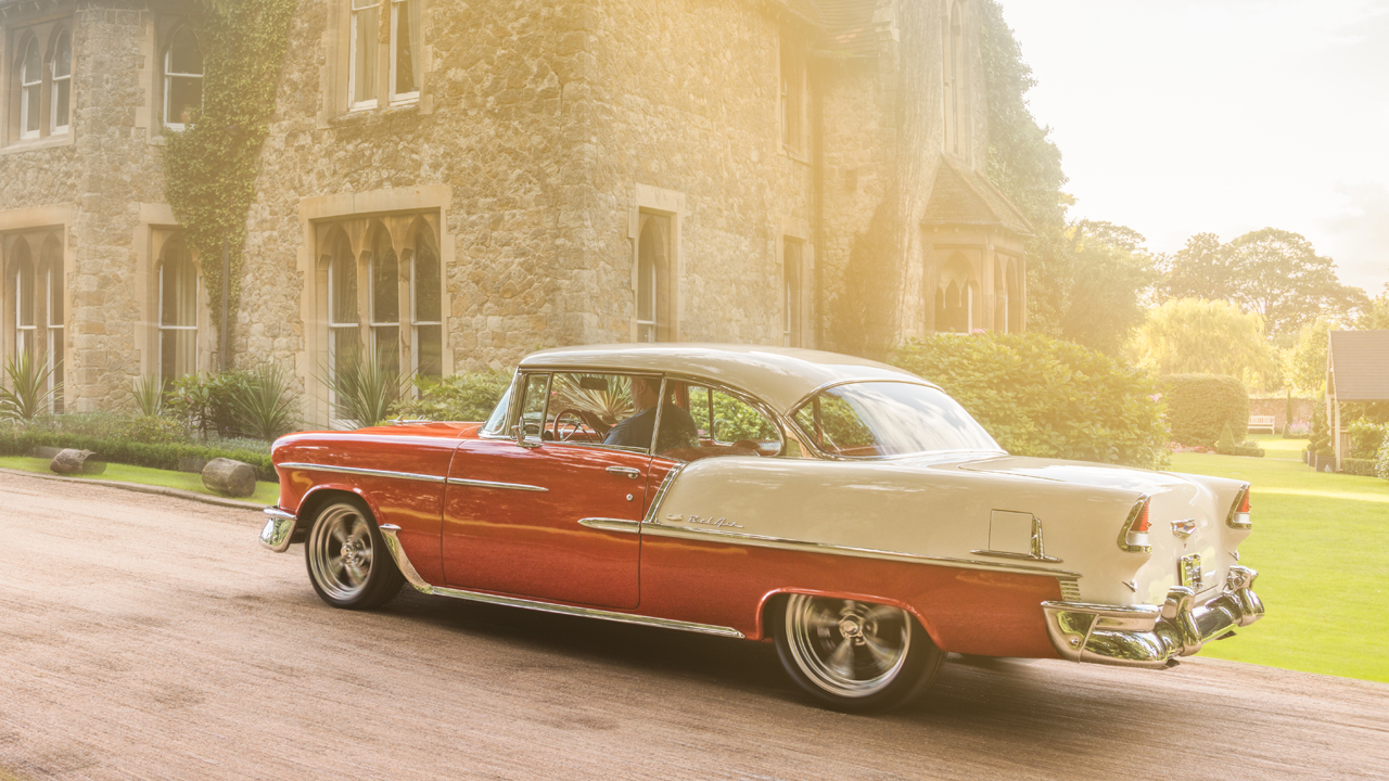 1955 Chevy Bel Air by automotive photographer Darren Woolway